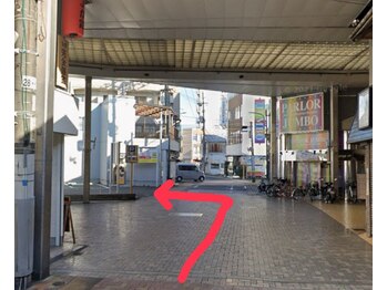 リジェロ 岩国店(RE:jello)/【道案内】アーケード横にＰあり