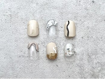 テテ 阿倍野店(tete)の写真/【フリーアート（持ち込み）90分(オフ込)¥7100/120分¥8500】一目惚れするほど可愛い＊アナタ好みの指先に！