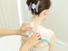 【学割U24/現金払いのみ】うなじ(襟足)～背中シェービング15分3300円