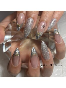 ネイルズミラク(nail's mirac.)/ガラスフレンチ