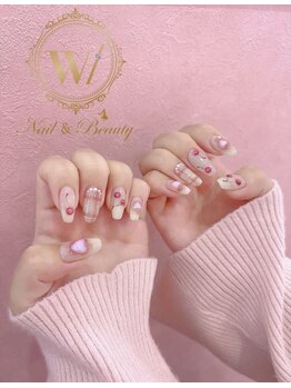 さくらんぼネイル