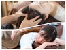 もみほぐし90分+ドライヘッドスパ10分￥6,500→￥6,100