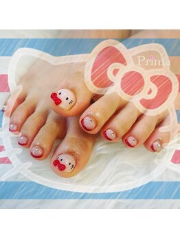 プリマ(Prima)/推しネイル×キティちゃん