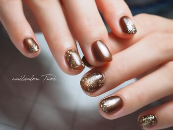 ブラウンサテンマグネット