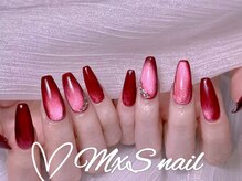 ミィスネイル(MxS Nail)/ボルドーマグネット