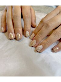 ふんわりニュアンスネイル