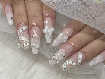 テネル 横浜(tener)/>>リボンネイル♪