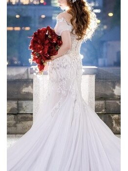 ボディキュア ブライダル美容整体 大阪梅田/圧巻のドレス姿/大阪/西梅田