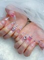 ネイルズガッシュ 川崎店(NAILsGUSH) 透明感のある長さだしでうるちゅるデザイン+゜.