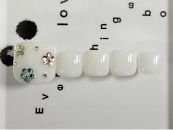 ジェミーネイル エビス(Jemiy nail ebisu)/ストーンフラワー 9480yen