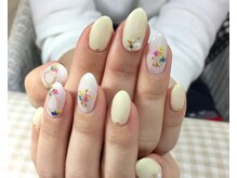 ネイルサロン シェリス(Nail Salon CHELICE)/春！押し花ネイル