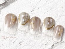 ネイルメゾン 池袋店(NAIL MAISON)/ニュアンスグレージュ￥5800