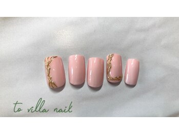 トゥ ビラ(to Villa)/春のシンプルネイル