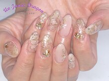 アン ジョーヌドラゴ/【自爪ネイル】ゴールドネイル