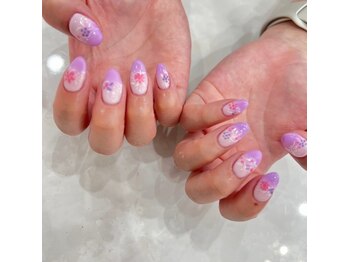 フラワーネイル