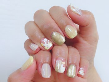 フォンテーヌブロー 野々市店(Fontaine Brow)/付け放題フリーデザインネイル