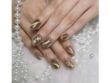 プリティ(Pretty)/斜めライン/秋の色/マグネット