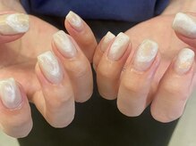 アイネイルズ 天神今泉店(I-nails)/【yuka.t】ぷっくりホワイト