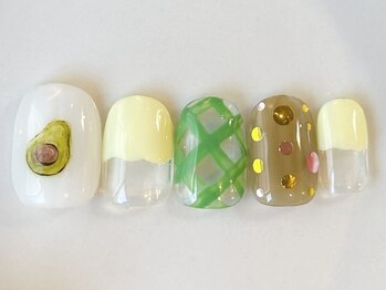 カラ ネイル 中津店(calla nail)/アボカド