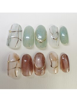ゴッダスネイル(GODDESS NAIL)/定額サンプルコース¥7920