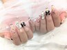 初回限定☆90分アートし放題・オフ込・ハンドネイル/カラー変更OK 7,500円