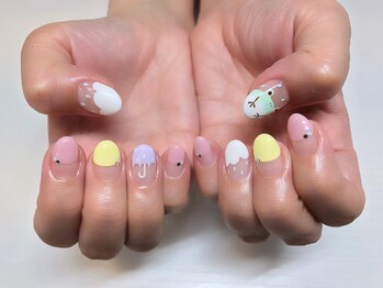 ココロバ ネイルアンドビューティーサロン(COCOLOBA)/梅雨ネイル