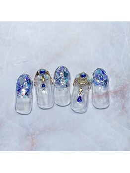 ネイルアンドまつげ リュフェール 五反田(Nail Lufaire)/エジプトブルー