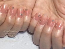 モアニ ヒロオ 渋谷店(MOANI Hiroo)/桃っぽネイル♪