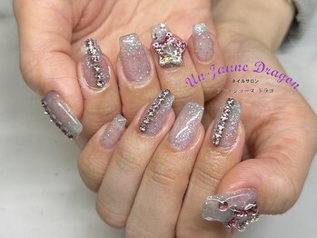 アン ジョーヌドラゴ/【自爪ネイル】チェーンネイル