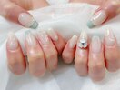 ワンカラー　パール　キレイめ