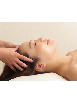 ヘッドスパで癒されたい