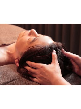 ヘッドスパで癒されたい