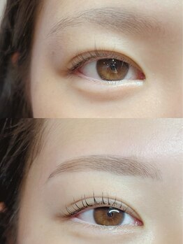 i my me mineの写真/時短×低価格で理想の目元が叶う☆【まつ毛パーマ×眉毛スタイリング ¥9,900】充実したサービスで満足度◎