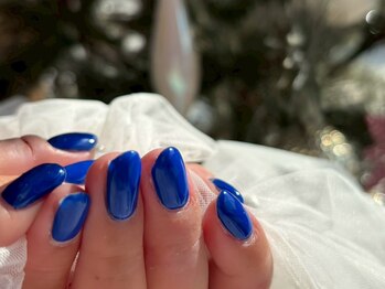 サンカリネイル バイ ヴァラ イオンモール新居浜店(sankari nail by VALLA)/韓国発VALLANAILブルーネイル