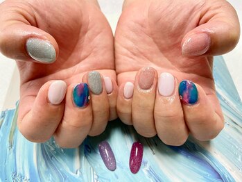 ネイル サロン ヴェレッド(Nail Salon VERED)/タイダイネイル