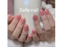 ワンホンデザイン★チークネイル