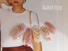 アグニークリッシェ(Agunik Riche)/【大理石ネイル】