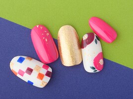 市松模様アート