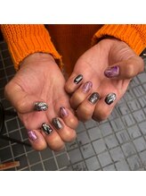 グラマラス アンジェアイ 荻窪店(glamourous ange eye)/マーブルネイル