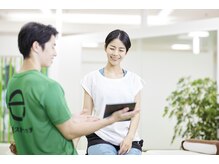 イーストレッチ アピタ富山店(e!ストレッチ)/e!ストレッチカウンセリング風景