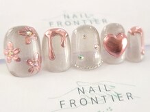 ネイルフロンティア 吉祥寺(NAIL FRONTIER)/Fぷっくり３Dハート11980円