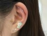 【当日SNSフォローで初回500円オフ】大流行中☆耳ツボジュエリー☆3500円