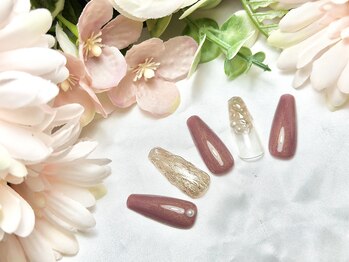 定額5800円☆秋ニュアンスアート