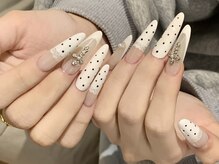 ルミエレヴァ(Lumiereva)/スカルプ長さ出しアートデザイン