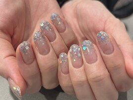 ラメグラデーション