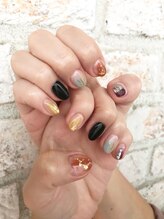 ネイルギャラリーアヴァン(NAIL GALLERY Avant)/秋冬トレンドカラー(ニュアンス)
