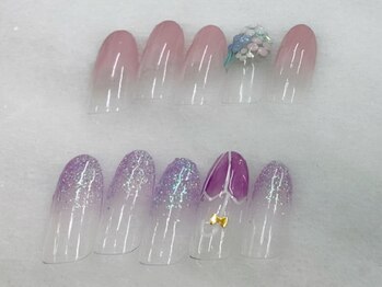 プルミエ ネイル(Premier Nail)/梅雨・紫陽花ネイル★2021