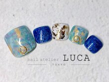 ネイルアトリエルカ(nail atelier LUCA)/W-113 夏色シェラックフット