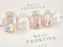 ネイルフロンティア 吉祥寺(NAIL FRONTIER)/Fハートガラスフレンチ11980円