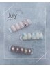 【HAND】他店オフ無料！7月定額アート￥6400
